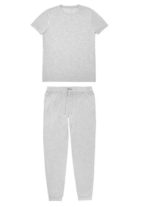 NEW! MEN'S MEMBERS MARK 2 PIECE SOFT FEEL MODAL PJ SET! SS TOP & JOGGER! VARIETY