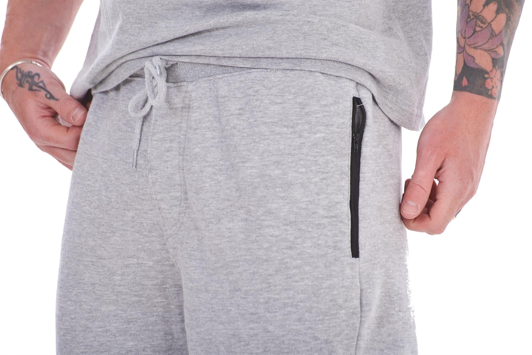 Mens T-Shirt & Shorts Set Summer Lounge Gym Outfit 2 Piece Tracksuit S-XL