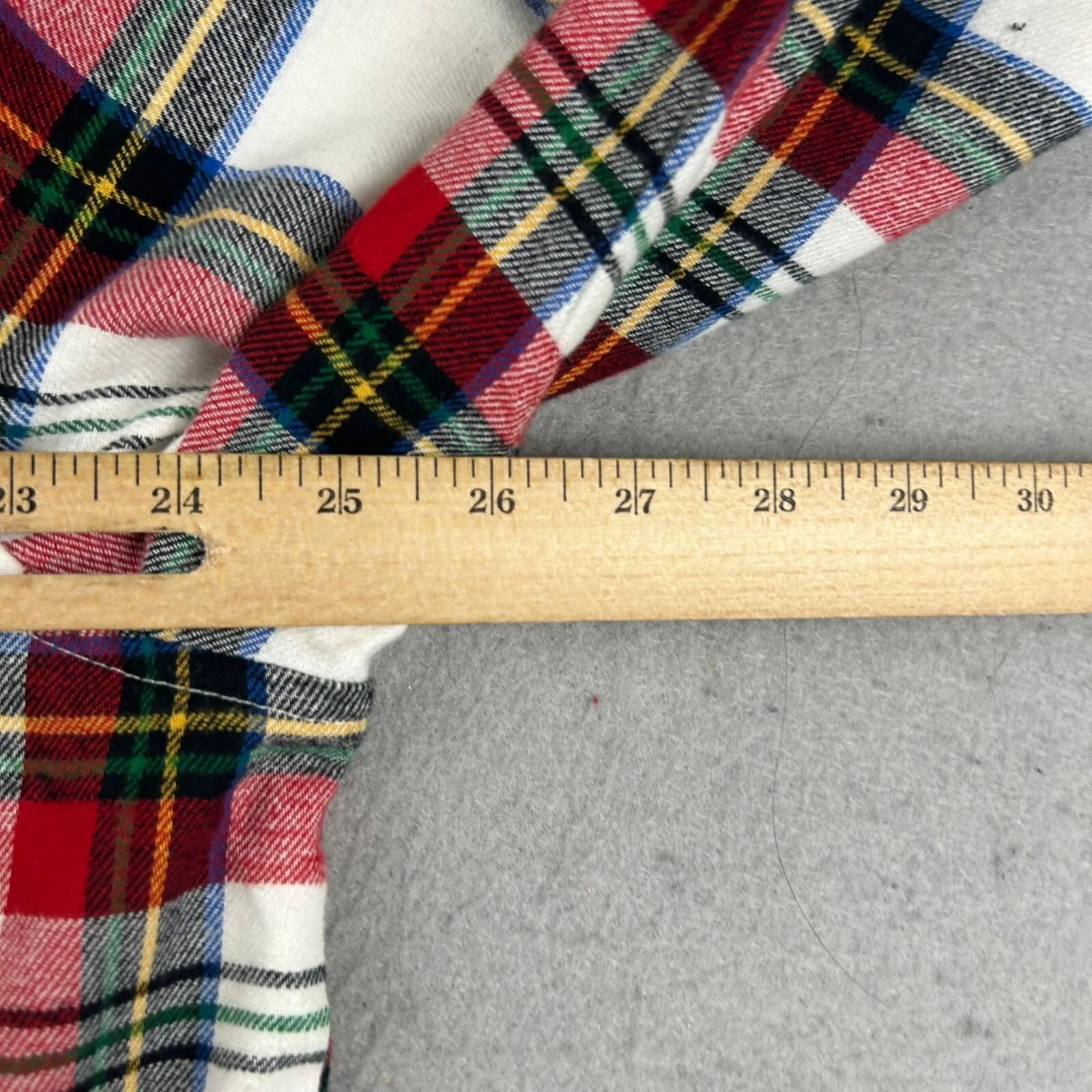 Old Navy Pajama Set Mens XL Red Plaid Button Up Long Sleeves Shirt Pant NWT