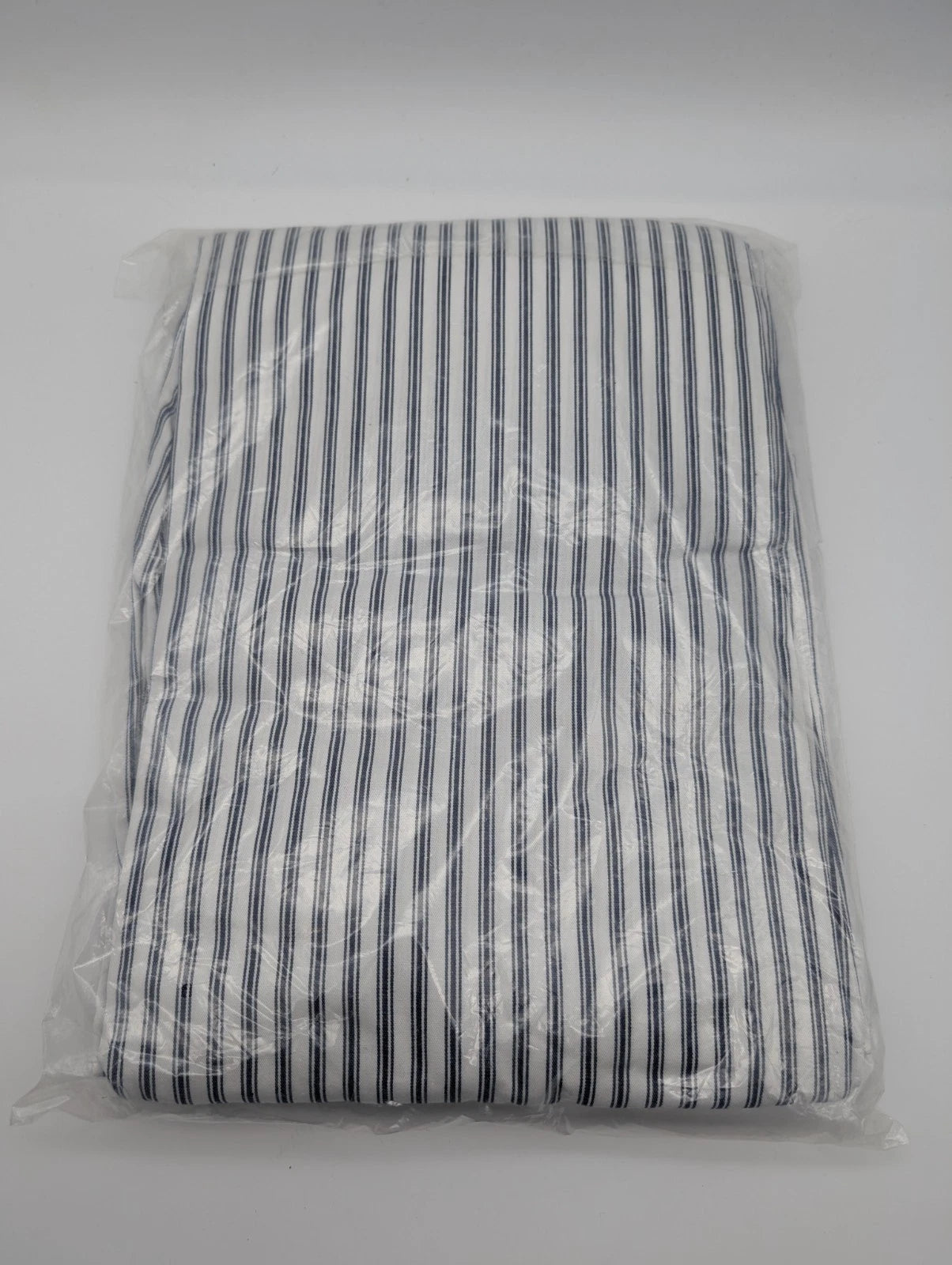 Men's Pima Pajama Set in Navy French Ticking XL New With Tags $118