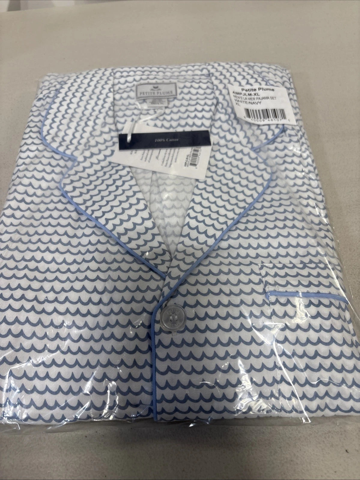 PETITE PLUME MENS LA MER PAJAMA SET SIZE XL