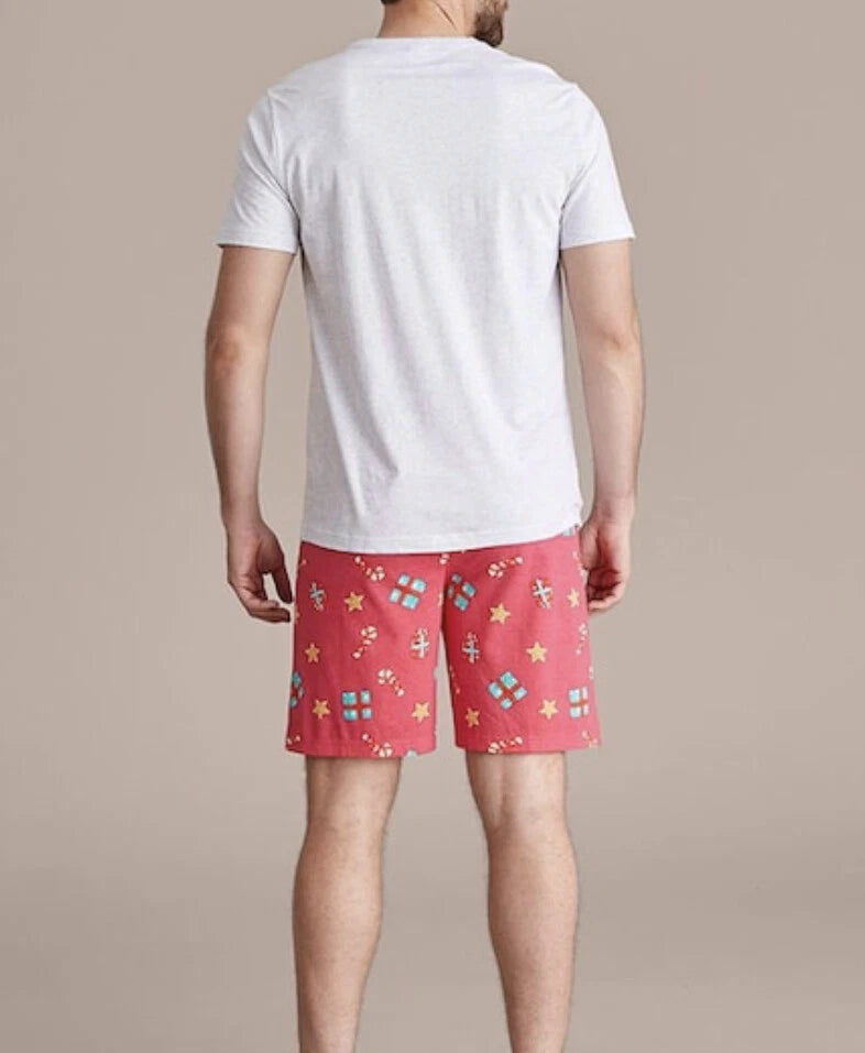 MENS size S genuine BLUEY Christmas Cotton Summer pyjamas small Target NEW A4397