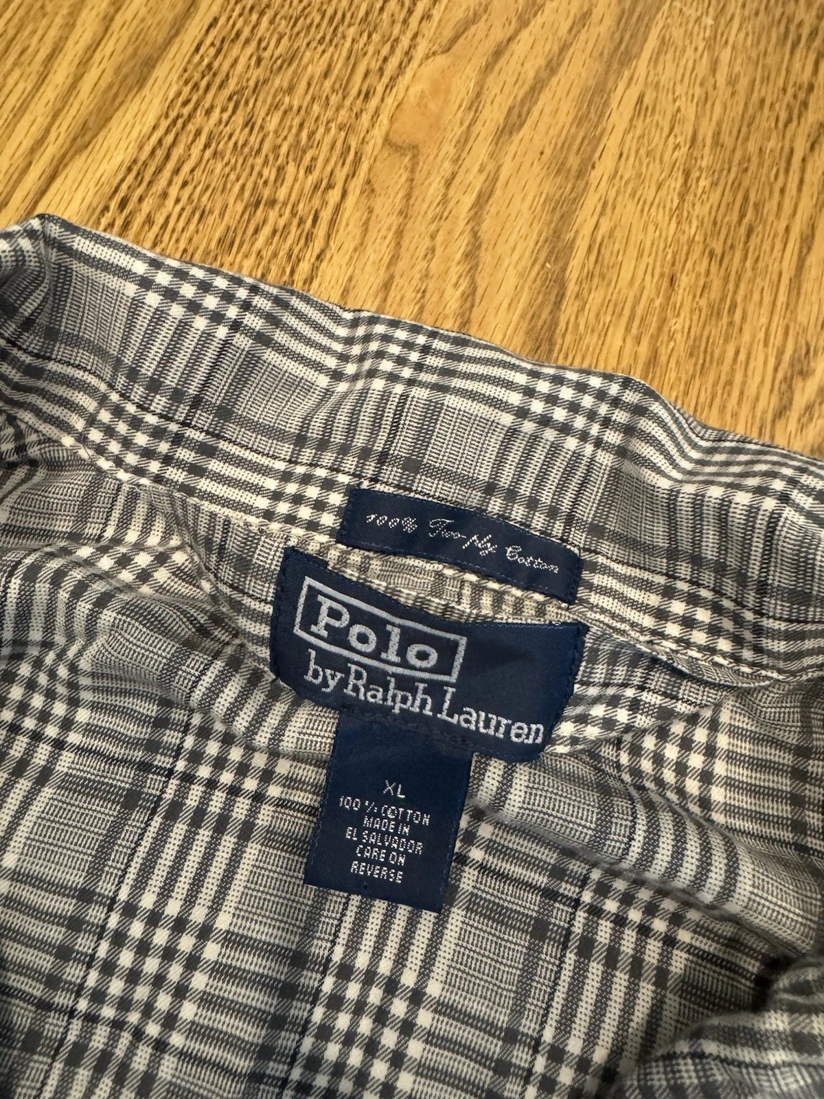 Vintage Polo Ralph Lauren Pajama 2 Piece Set Men’s XL Sleepwear Plaid Vtg