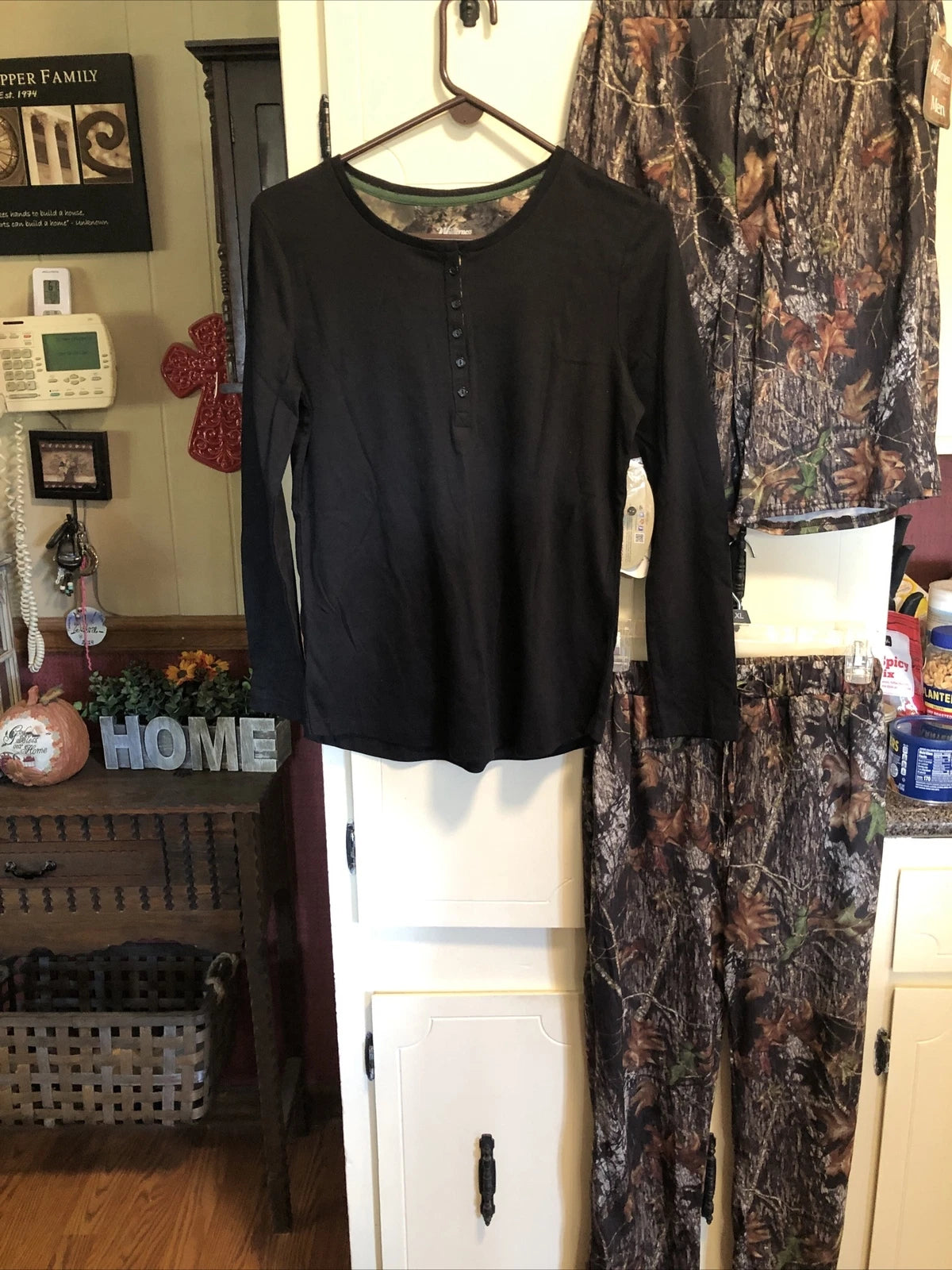 NWT Men Mossy Oak 3 Pc Pajama Set-Shirt M Pants-S