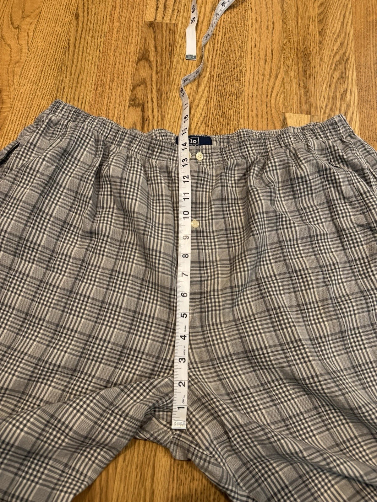 Vintage Polo Ralph Lauren Pajama 2 Piece Set Men’s XL Sleepwear Plaid Vtg