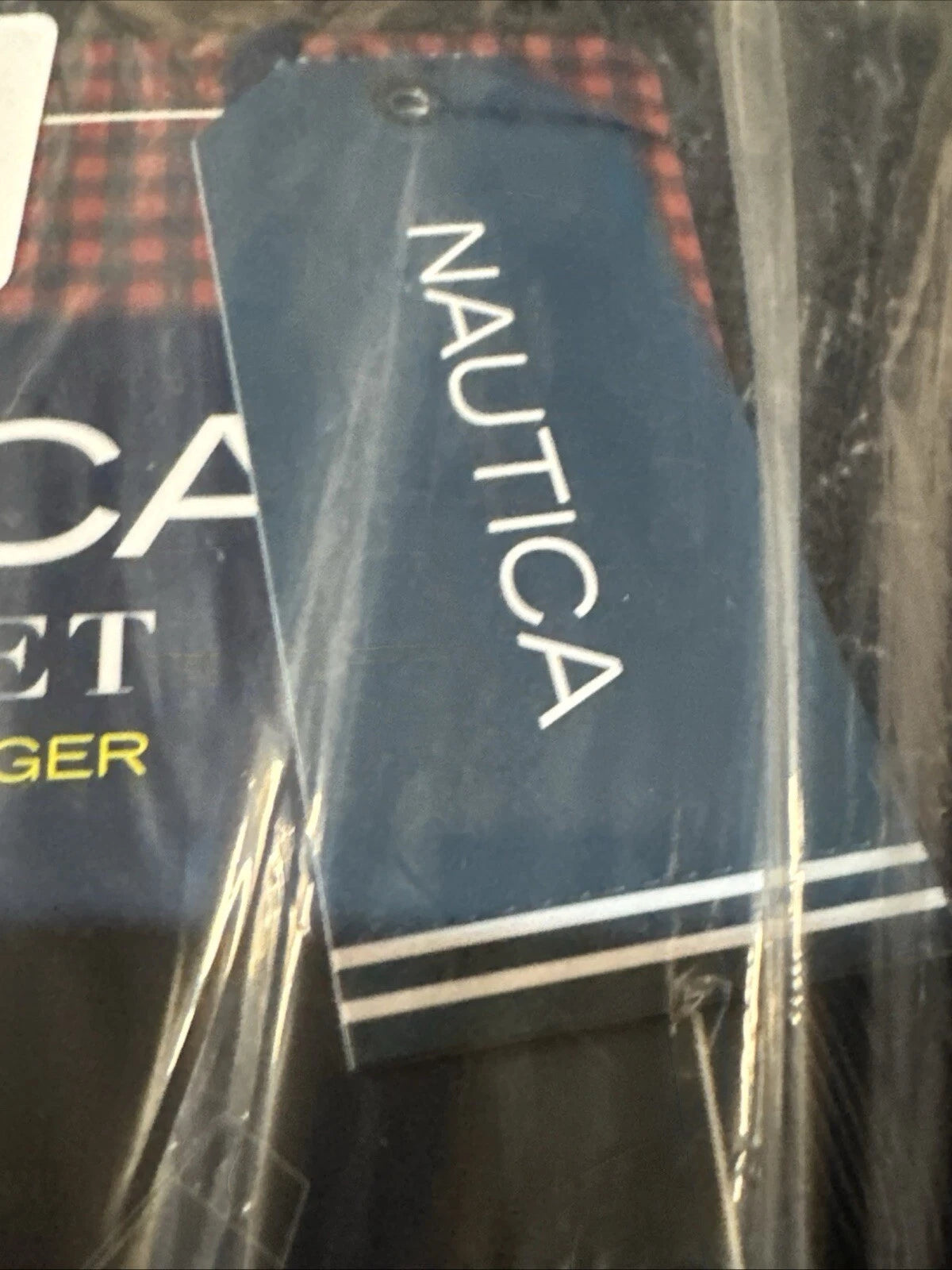 Nautica Mens 2 Pc Relaxed Fit $99 MSRP Pajama Set Shirt Pants Grey Pjs Large New