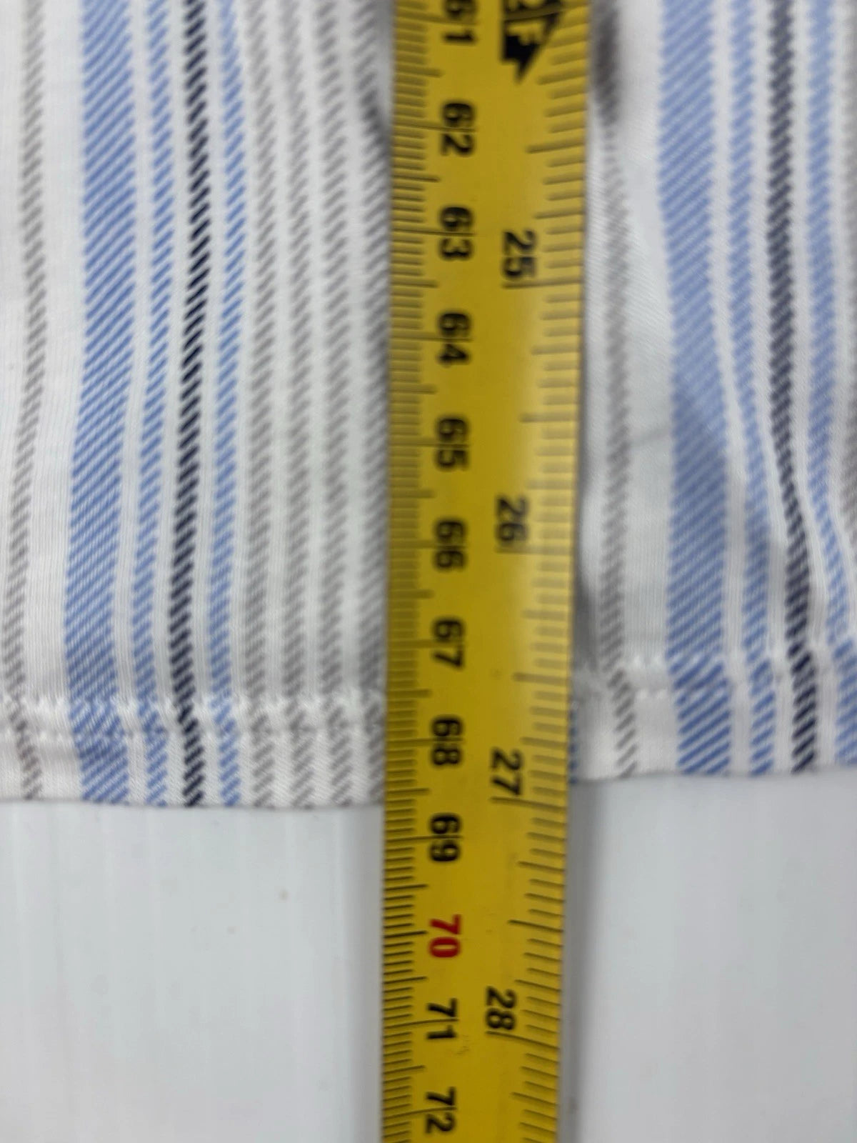 Nautica Mens 2 Piece Short Sleeved, Cropped Pants, Striped Pajama Set Size M