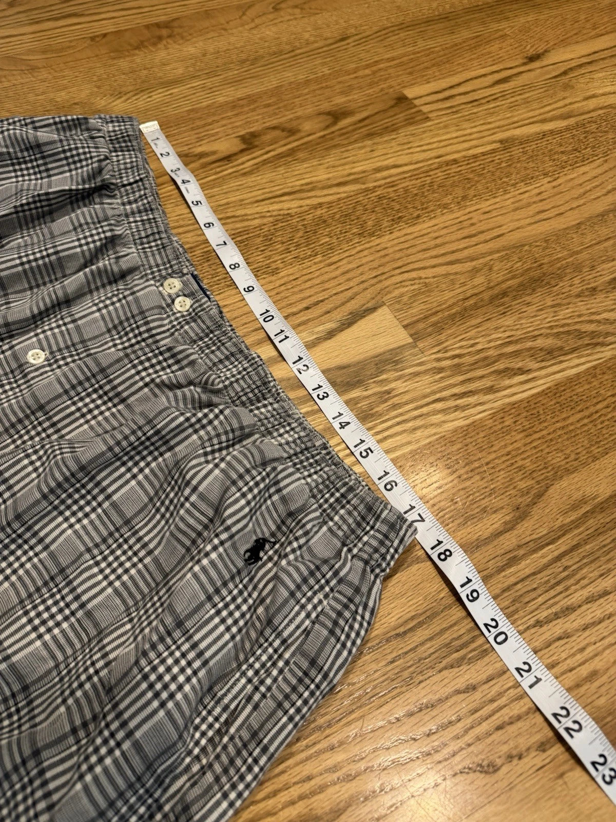 Vintage Polo Ralph Lauren Pajama 2 Piece Set Men’s XL Sleepwear Plaid Vtg