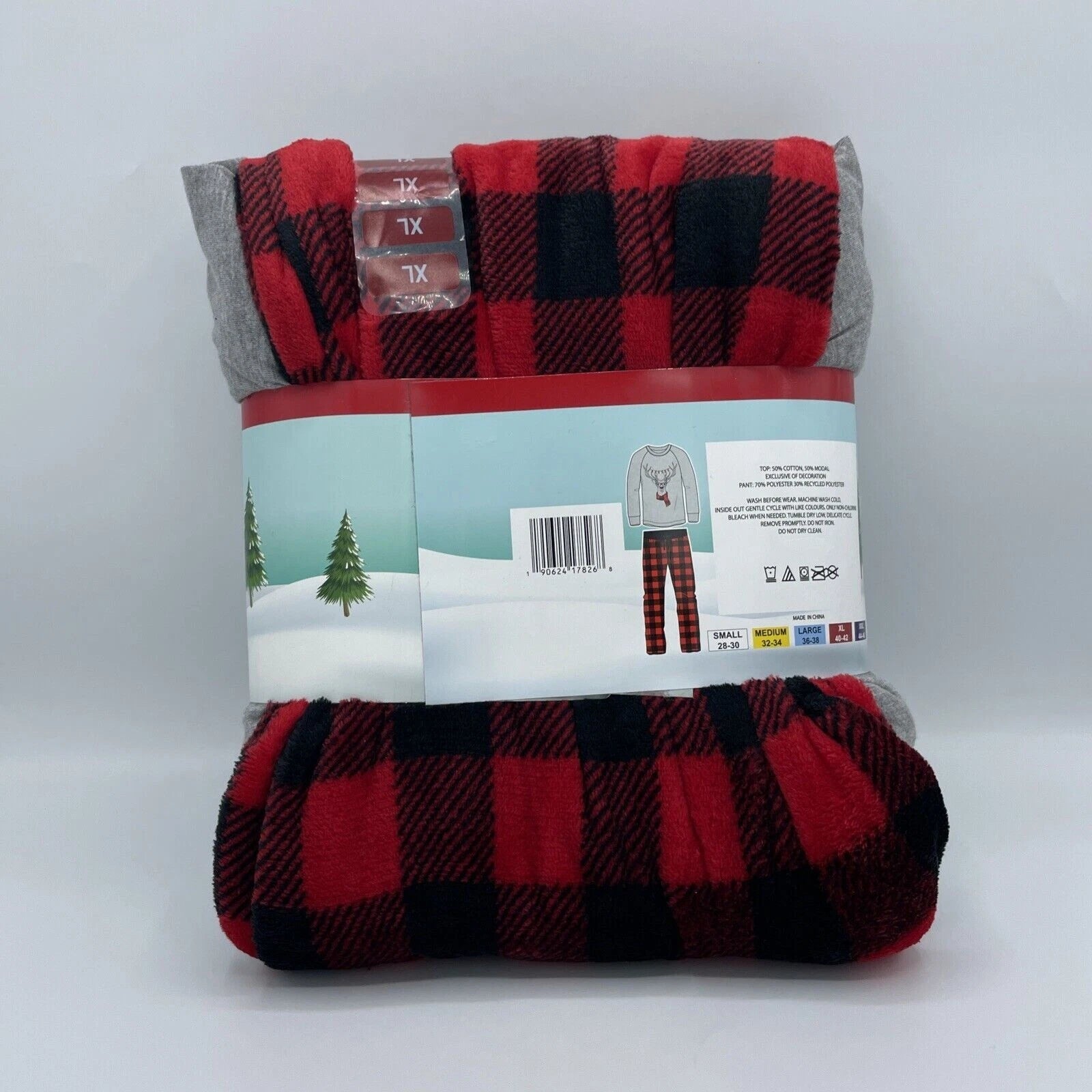 NWT Men s HOLIDAY #FAMJAMS Christmas Pajama Set Size Small