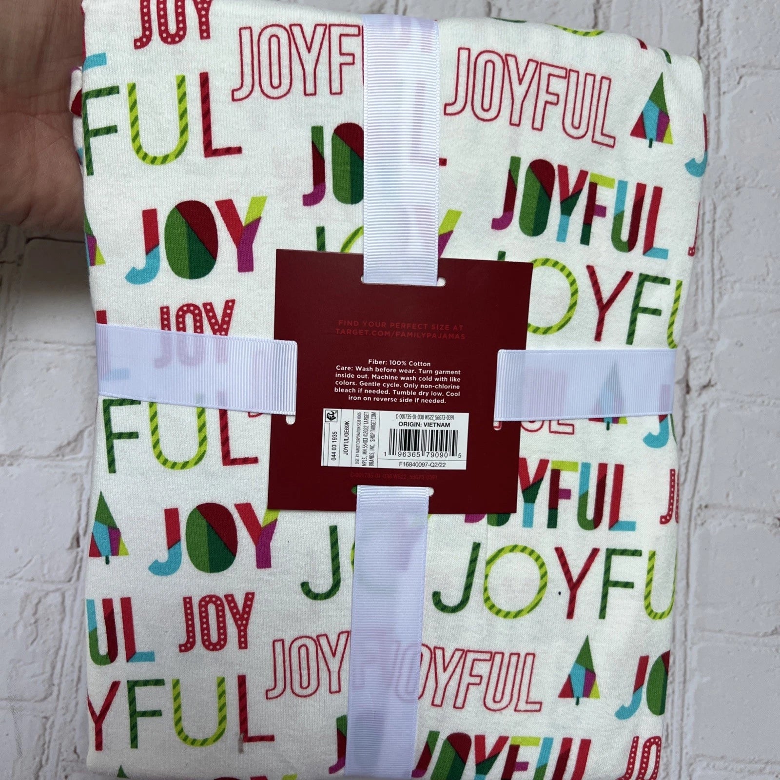 NWT Wondershop Target Men’s XXL Pajama Set 2-pc Family “joyful”