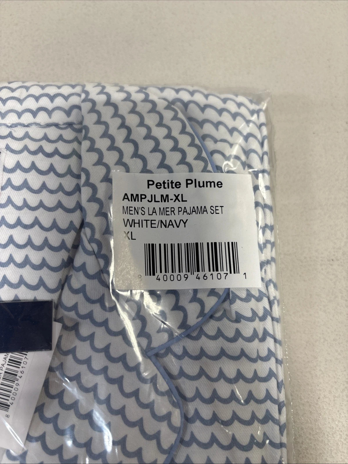 PETITE PLUME MENS LA MER PAJAMA SET SIZE XL