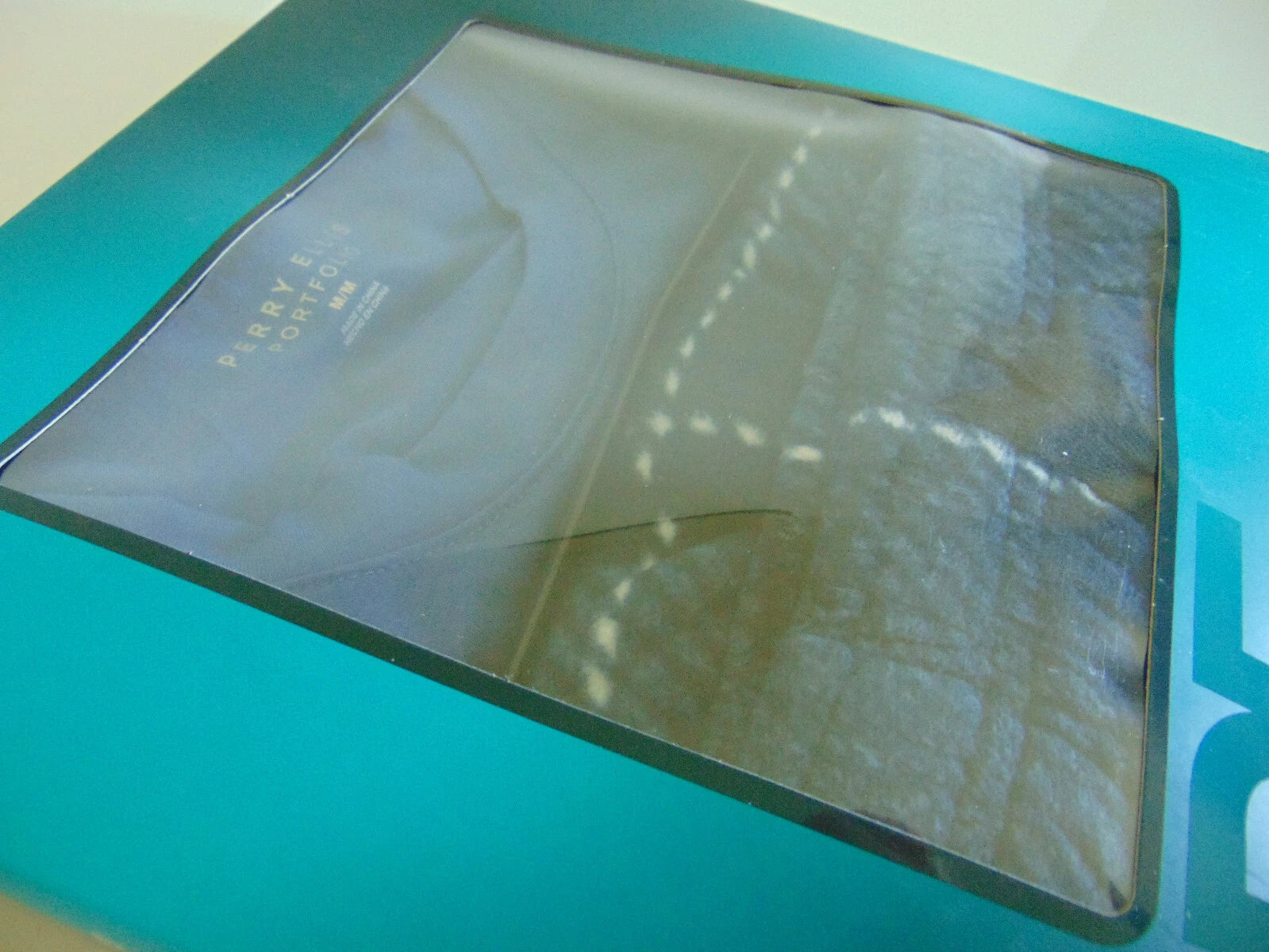 Pajama Set Men's XL Blue Crew Knit Top Fleece Multi Gray Plaid Pant