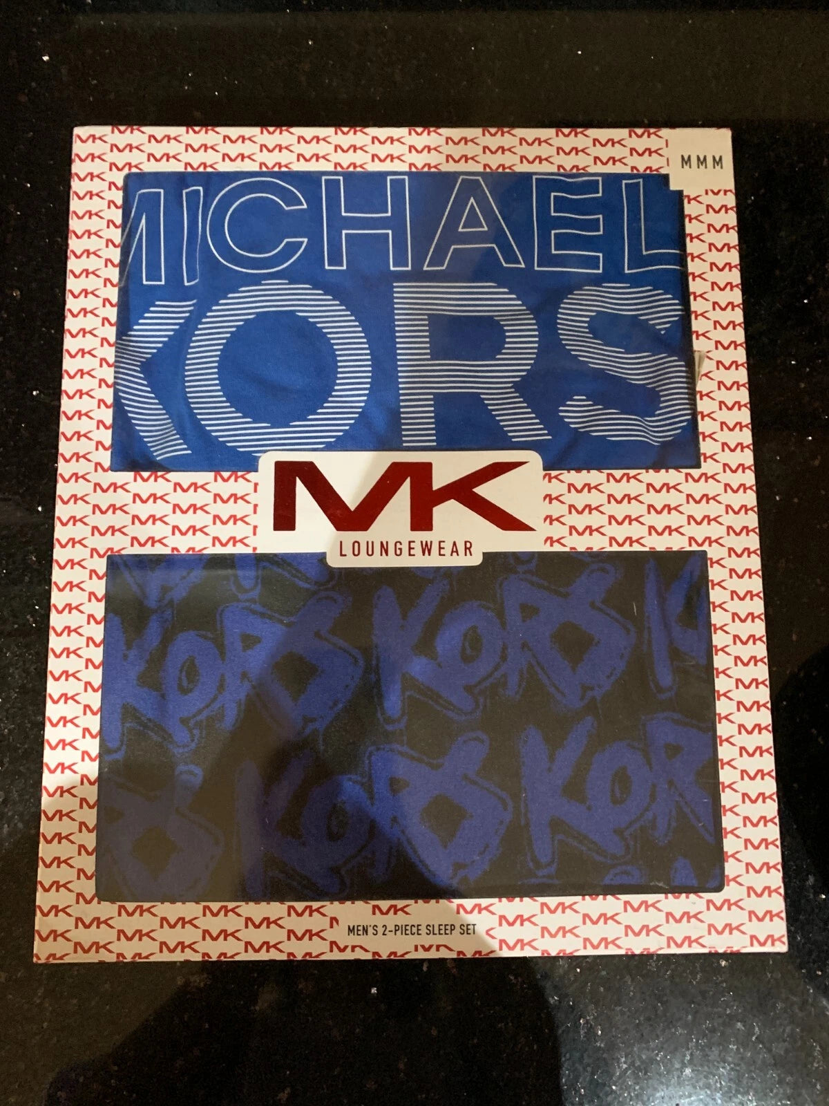 Michael Kors Pajama Set Men Size M Pop Blue Original price $59 now $30