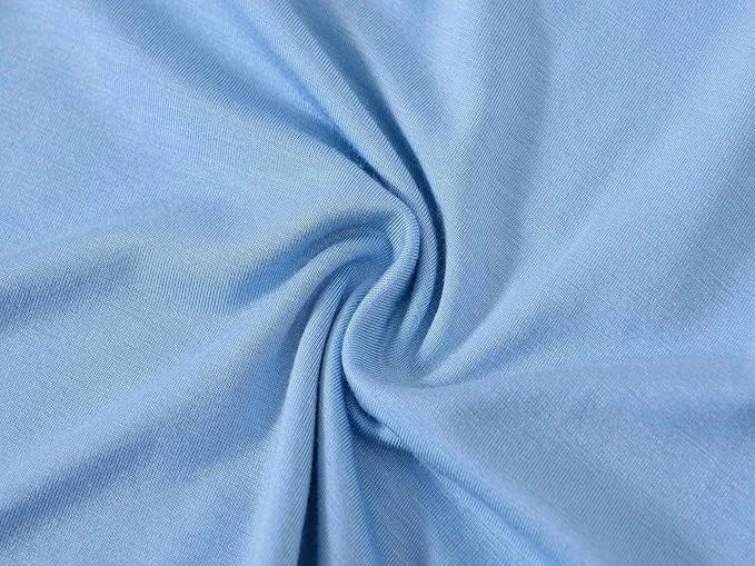 NEW SZ L Mens Pajama Set Summer Pjs Sleepwear Nightwear Lightweight Quick Dry