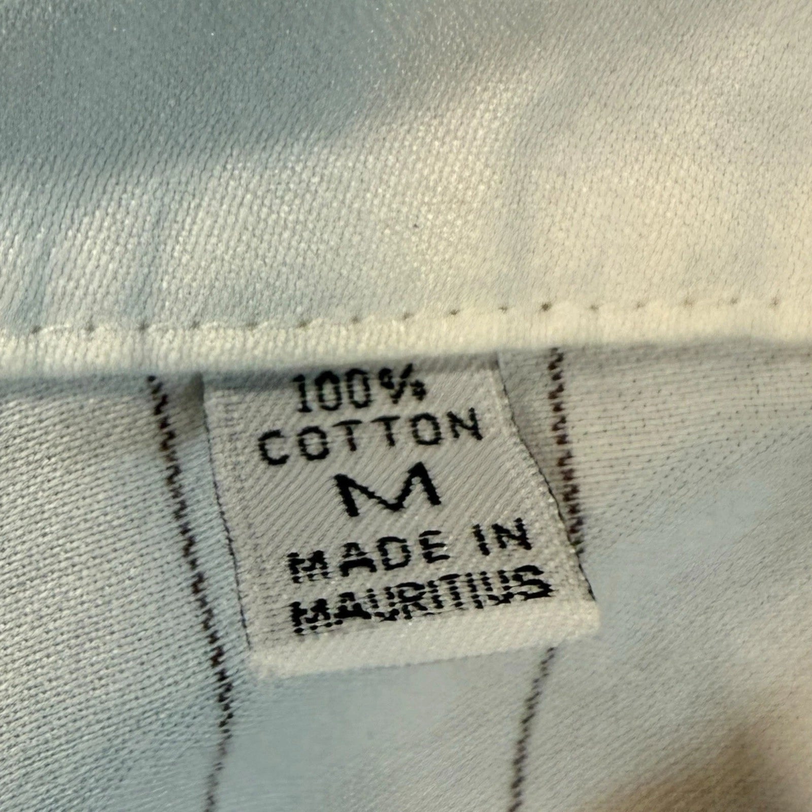 VTG Thomas Pink Pajamas Set M White Pinstripe 100% Cotton 2 Pc Lounge Sleepwear