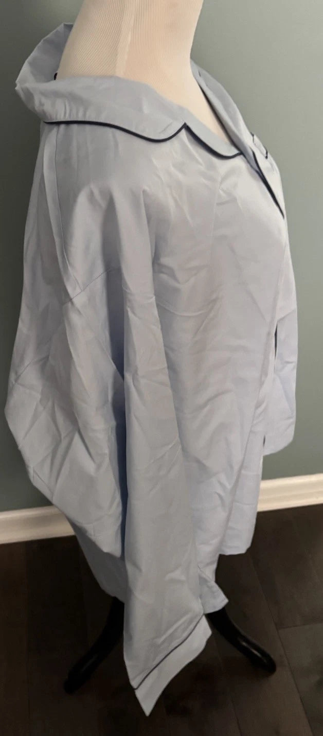 Vermont Country Store Men's Pajama Set in 100% Cotton Light  Blue, Size XL NWOT