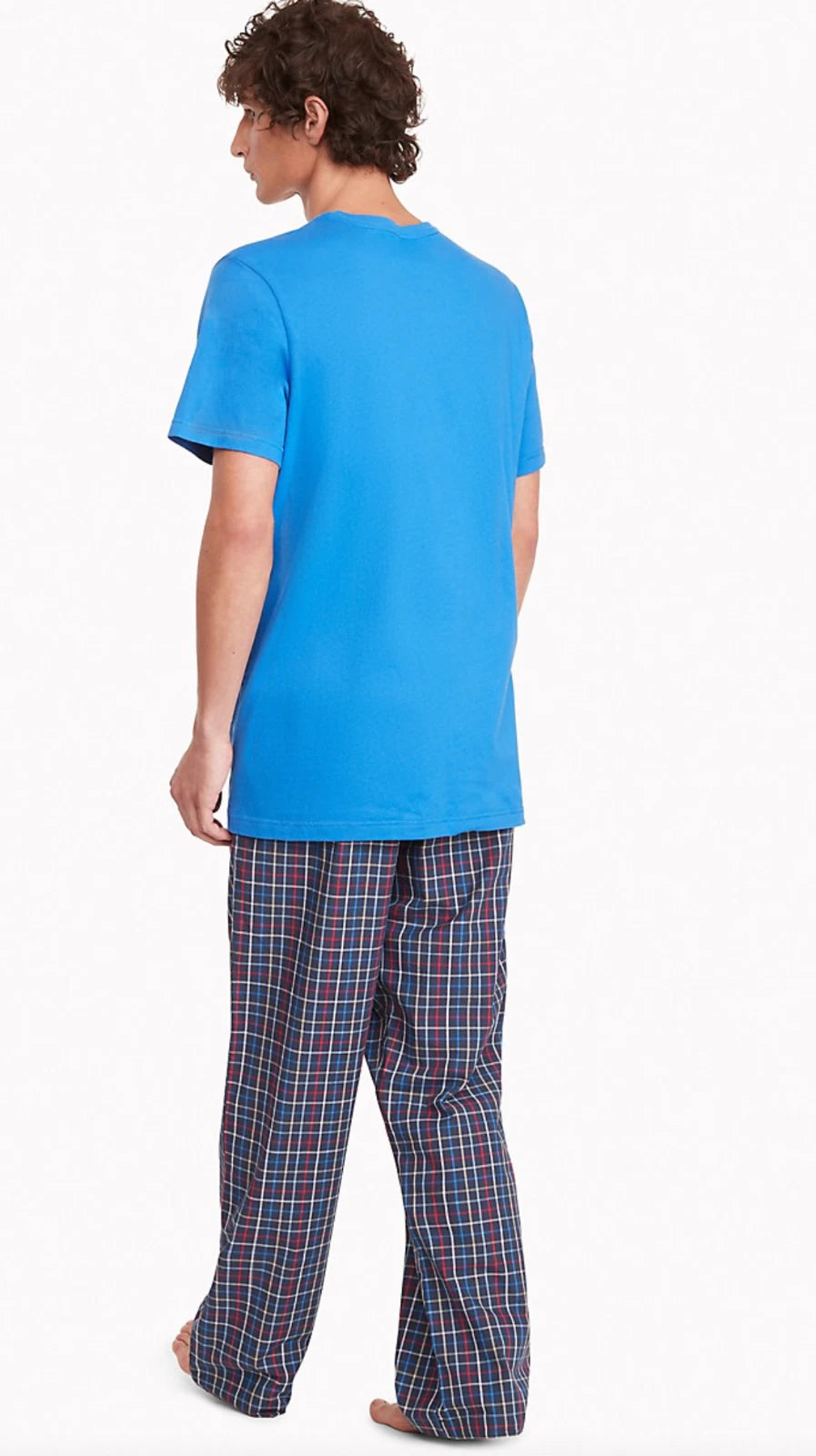 TOMMY HILFIGER POLPLIN COTTON SLEEPWEAR LOUNGE SET PAJAMA MEDIUM LARGE XL $65