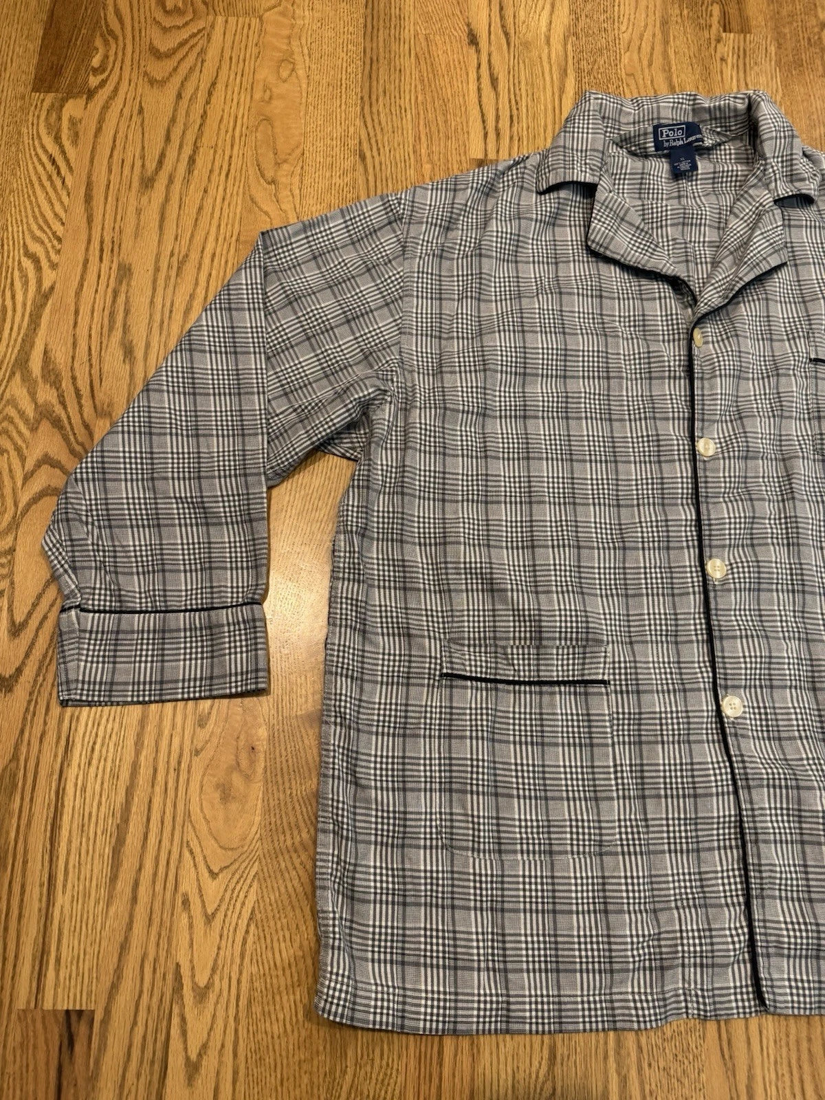 Vintage Polo Ralph Lauren Pajama 2 Piece Set Men’s XL Sleepwear Plaid Vtg