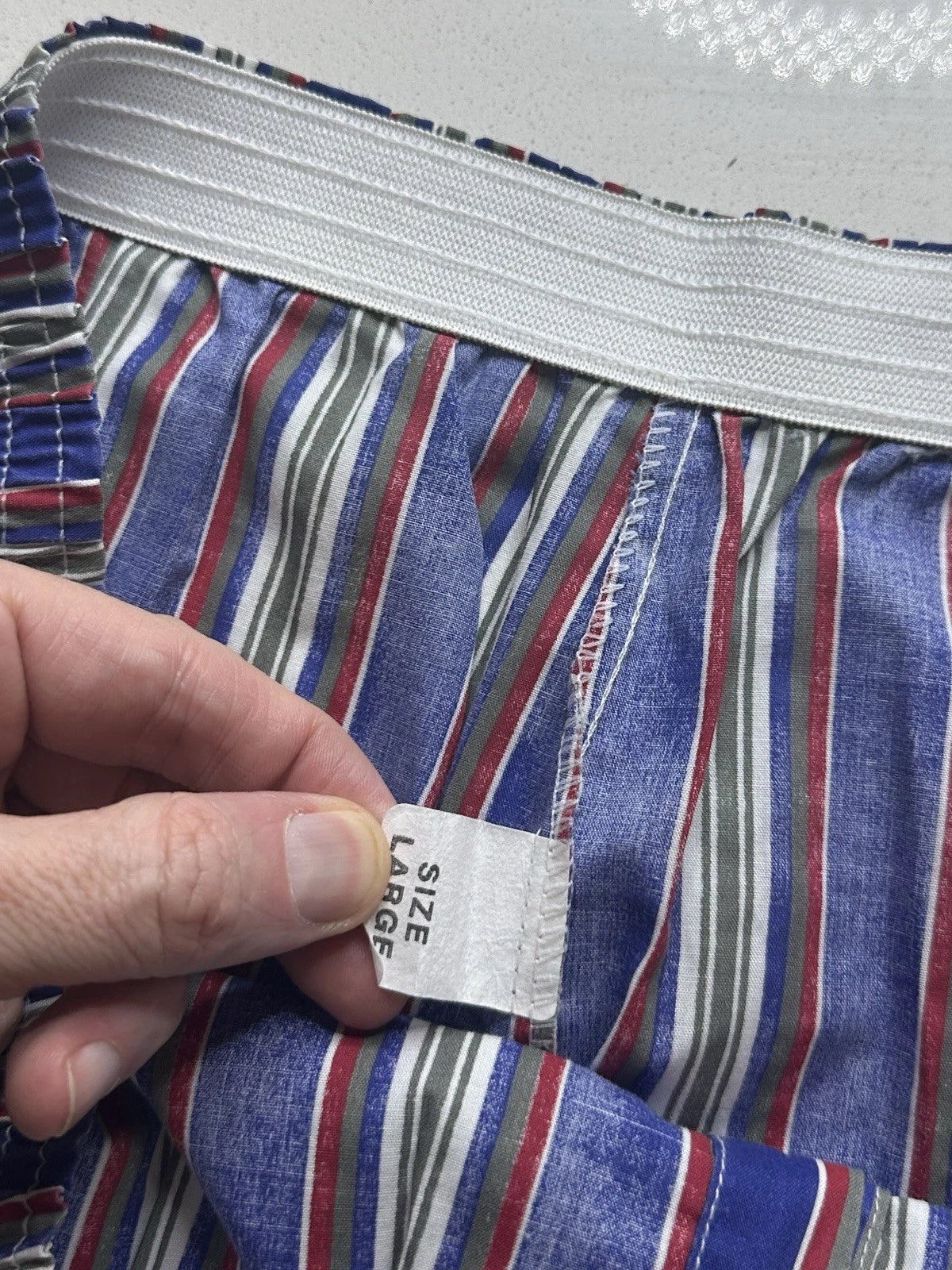 Vintage McGregor Classics Mens Pajamas Set Size L Long Sleeve Striped