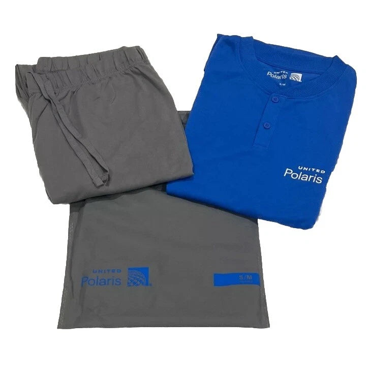 United Polaris Pajama set Size S/M Blue