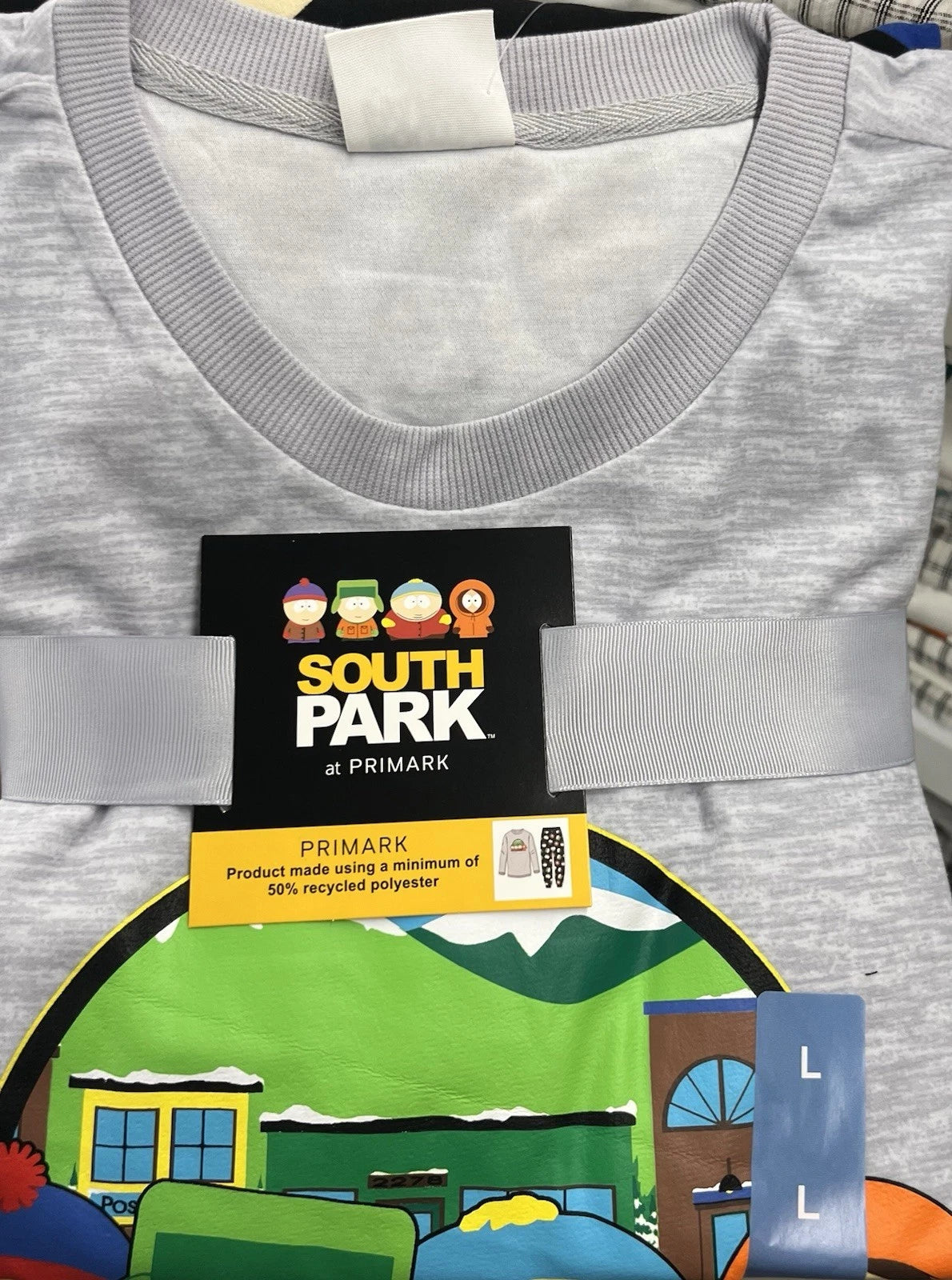 South Park Fleece Men's  Pyjama Set UK Sizes XS-2XL