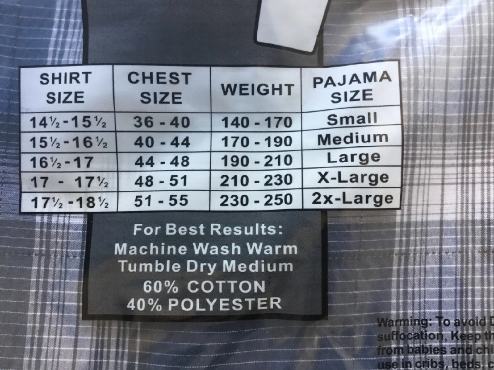 Ten West Men's Sleepwear Short Sleeve and Pant Set Cotton Blend Blue Plaid XL