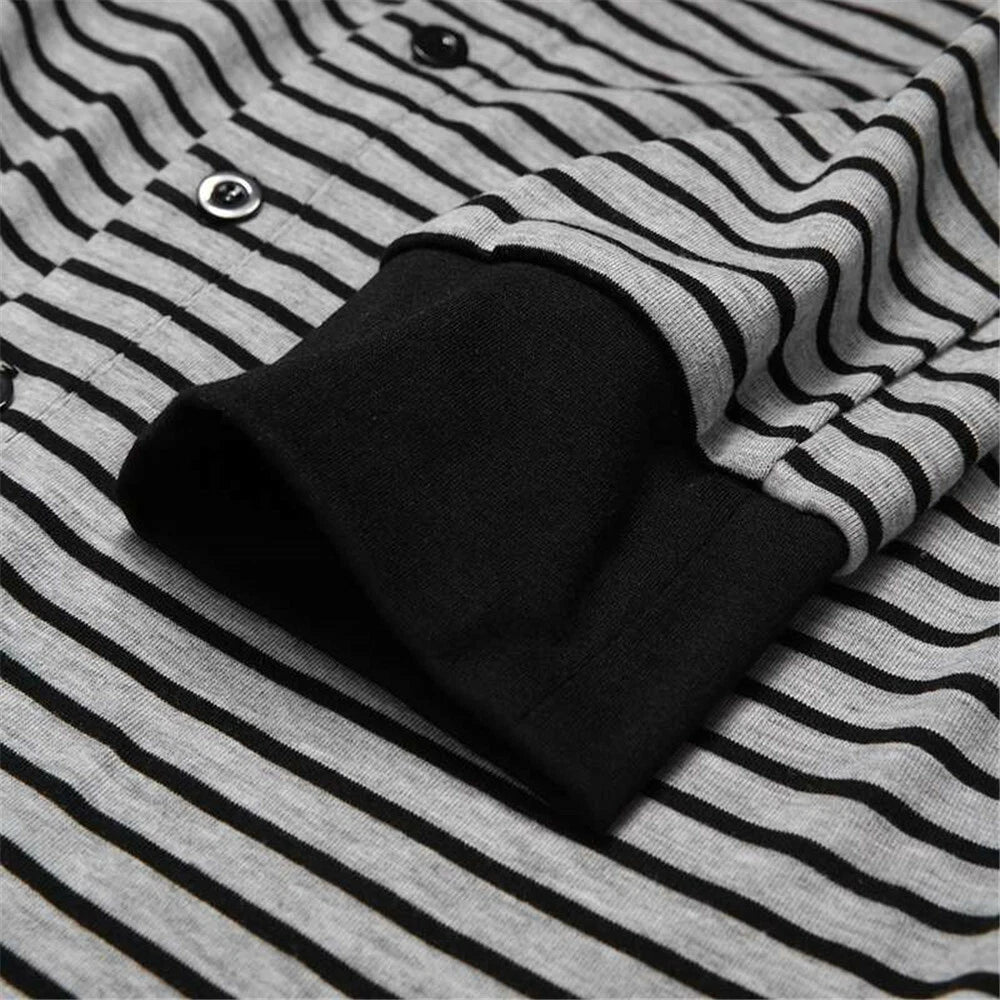 Mens One-Piece Pajamas Long Sleeve Button Bodysuits Jumpsuits Sleepwear Overalls