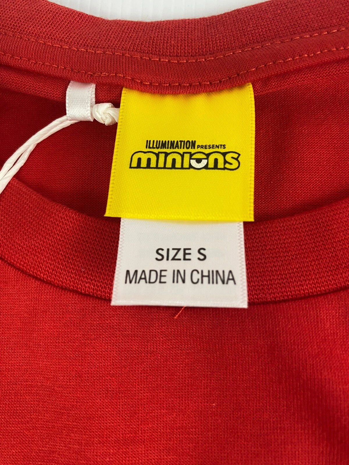 Minions Licensed Adults Christmas PJ Set Incl Stocking Red Size S