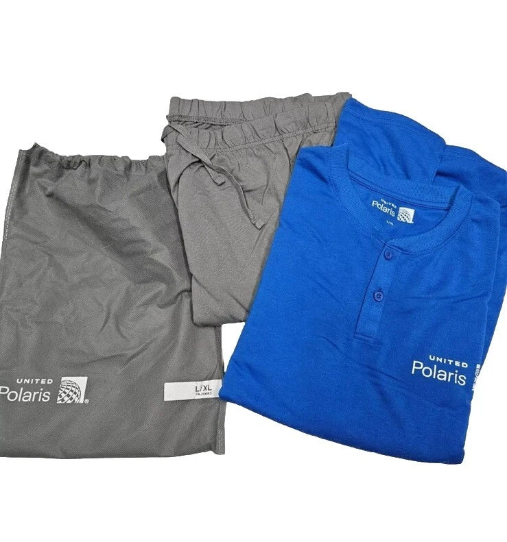 United Polaris Pajama Set size L/XL Blue
