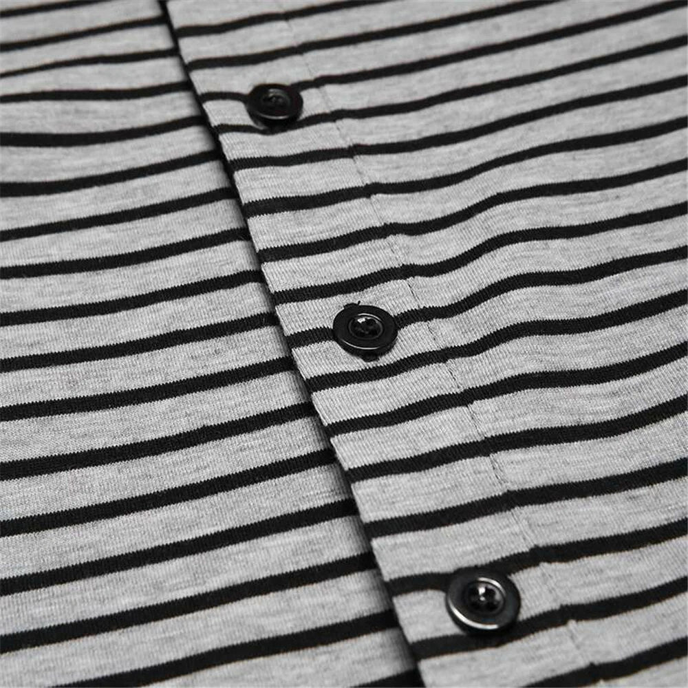 Mens One-Piece Pajamas Long Sleeve Button Bodysuits Jumpsuits Sleepwear Overalls