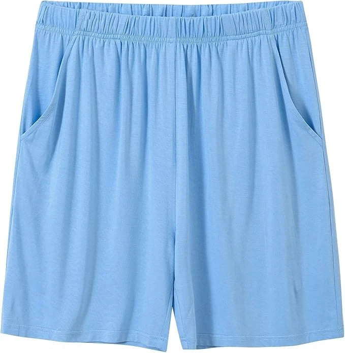 NEW SZ L Mens Pajama Set Summer Pjs Sleepwear Nightwear Lightweight Quick Dry