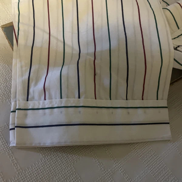 Van Heusen Editions Pajamas Men Size M Striped Cotton Poly PJs Nightwear