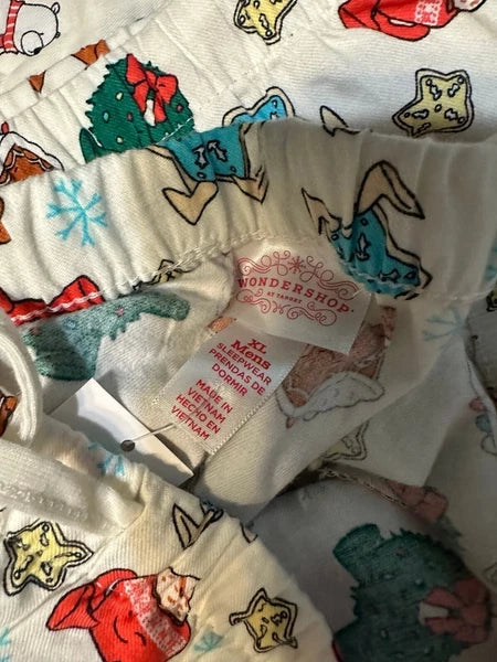 Men’s XL Christmas PJ set - shirt and pants - by Wondershop