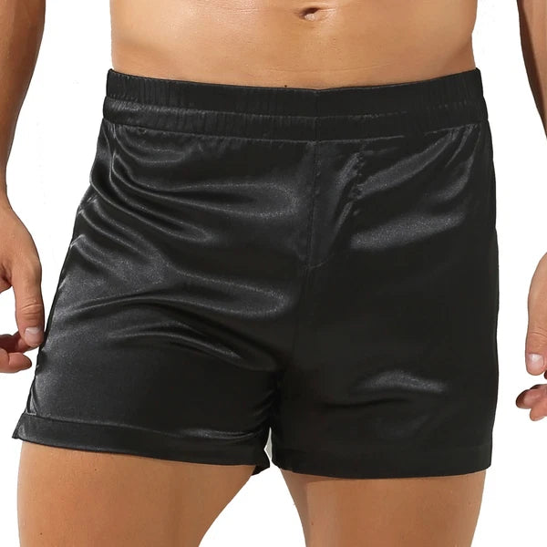 Mens Homewear Lace Up Pajama Robe With Belt Satin Nightwear Hot Spring Outfits