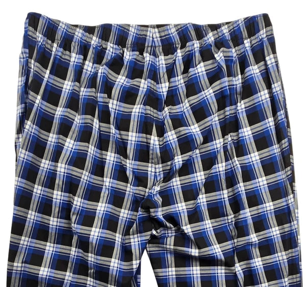 NWT Hart Schaffner Marx Blue/Black/White Pajama/Lounge Set Men's XL