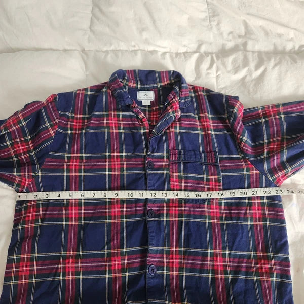petite plume Plaid Windsor Tartan pajamas Mens Size L