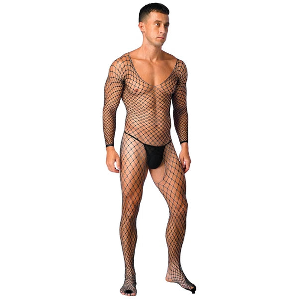 Mens Nightwear Satin Silk Pajama Set  long Sleeve and hat Sleepwear Nightgown