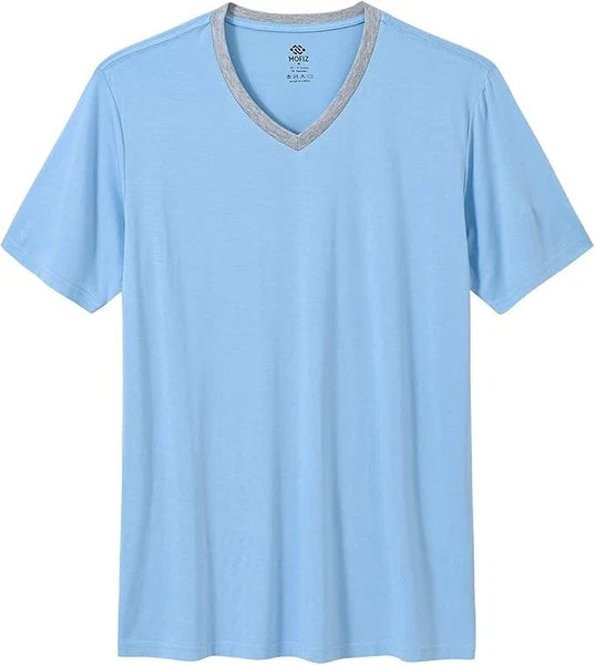 NEW SZ L Mens Pajama Set Summer Pjs Sleepwear Nightwear Lightweight Quick Dry