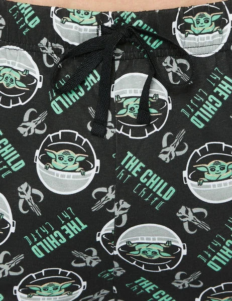 Star Wars The Mandalorian Mens Pyjamas Baby Yoda PJs XS to XXL