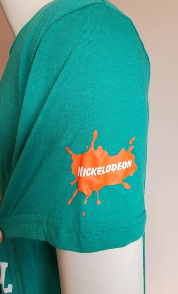 Nickelodeon Mens Old School 90s Cartoons Printed 2 Piece Pyjama Set Size XXL New