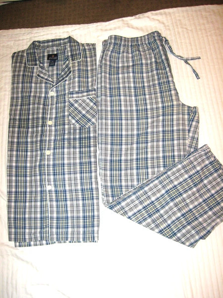 Stafford Men's Plaid Pajama Set ~  Size XLT