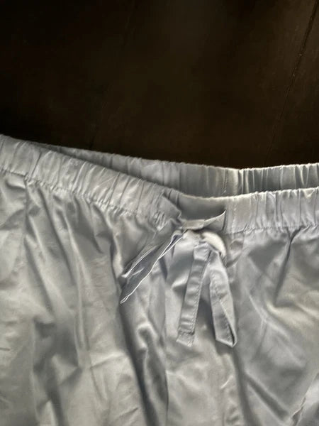 Vermont Country Store Men's Pajama Set in 100% Cotton Light  Blue, Size XL NWOT