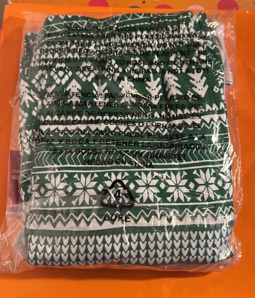 Papa Bear Pajama Set Jogger Style Long Sleeve Men’s Medium Orig $45