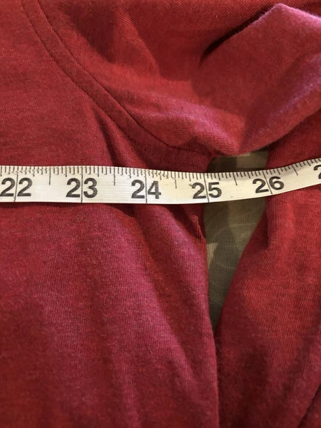 Pyjama By Pye Set Mens XL LONG 100% Cotton Cranberry RED Pockets NWOT