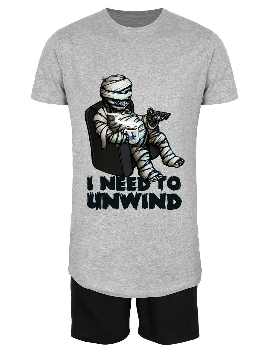 I Need To Unwind Mens Short Pyjama Set