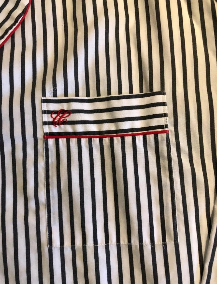Charlie Chaplin 2-Piece Mens Pajama Set Size Large