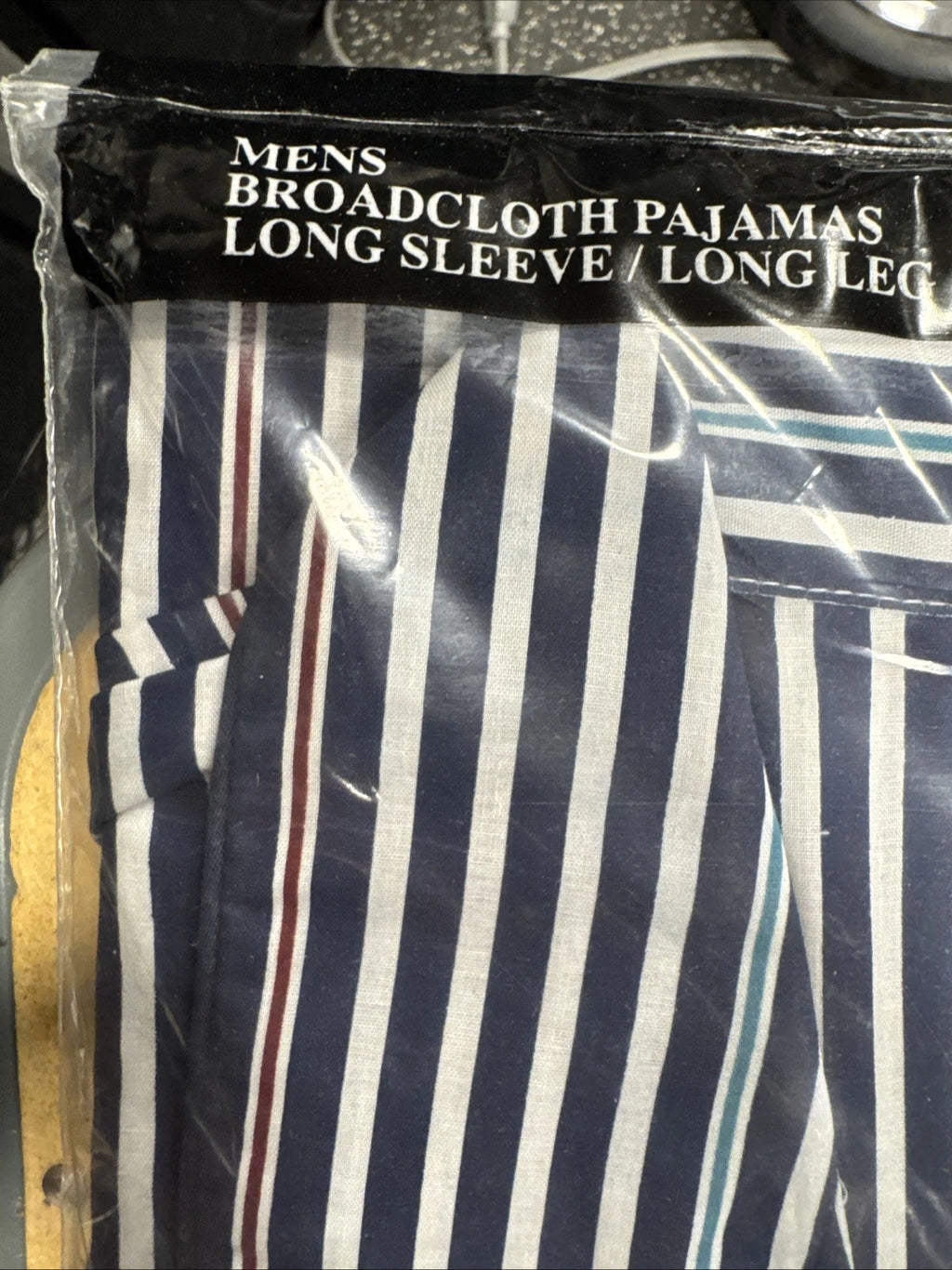 Knightsbridge Mens Algodon poly Two Piece Pajamas Xl nwt