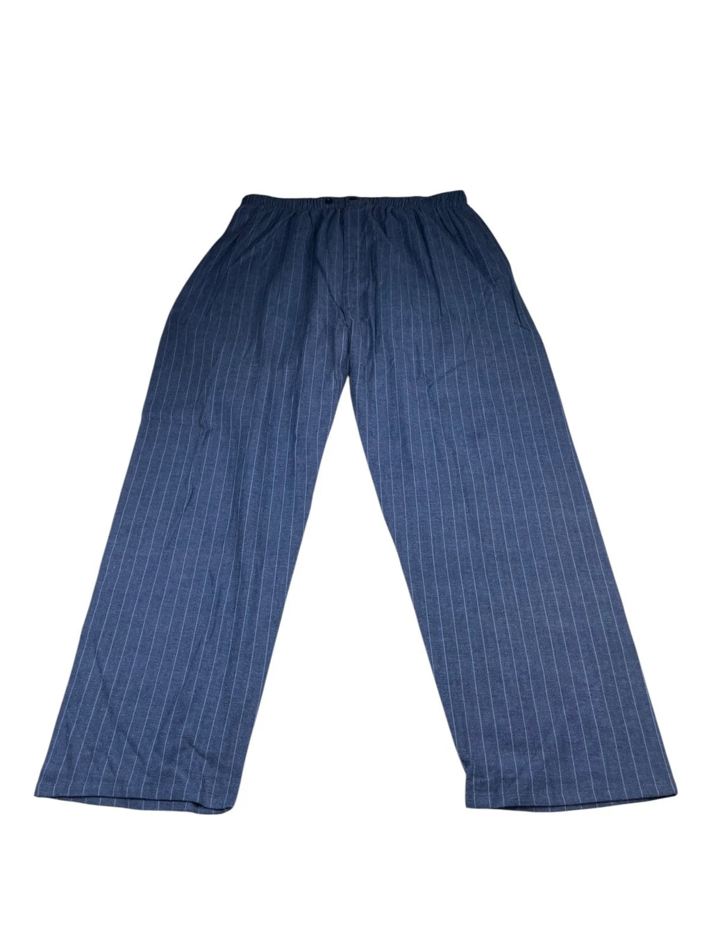 NEW Joseph & Lyman Men's Flannel Button Pajama Set Blue Pinstripe • XL