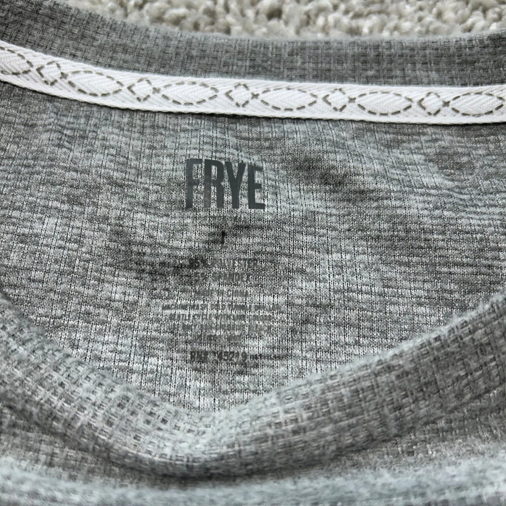 Frye Mens Gray Pajama Set XL Polyester Blend Shirt & Pants