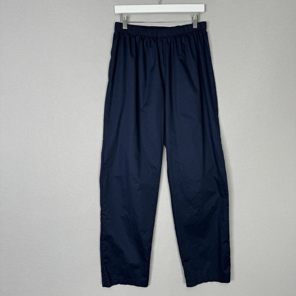 Frette Pajama Set Mens Large Blue 100% Cotton Made in Italy Sleepwear Lounge